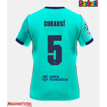 Barcelona Pau Cubarsi #5 Tricou Fotbal Replică 2026-27 Barbati Treilea